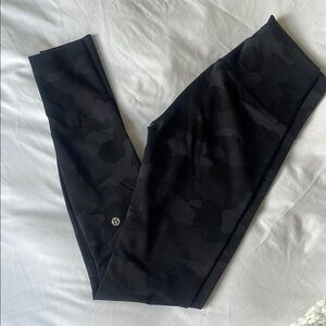 Black Camouflage Leggings - NEW